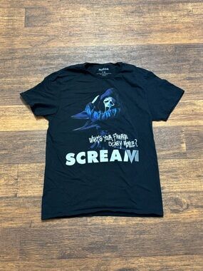 Scream Graphic Tee - Black